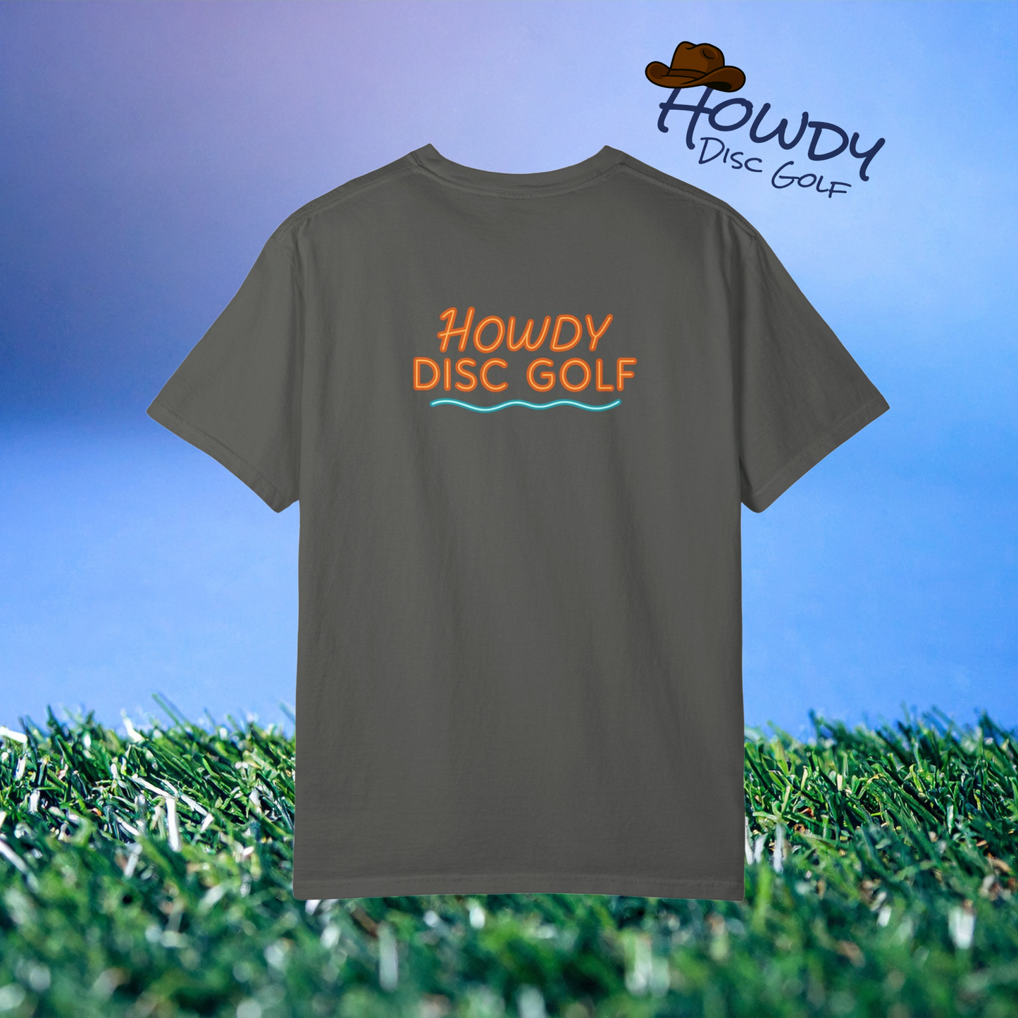 Howdy Neon Disc Golf T-shirt