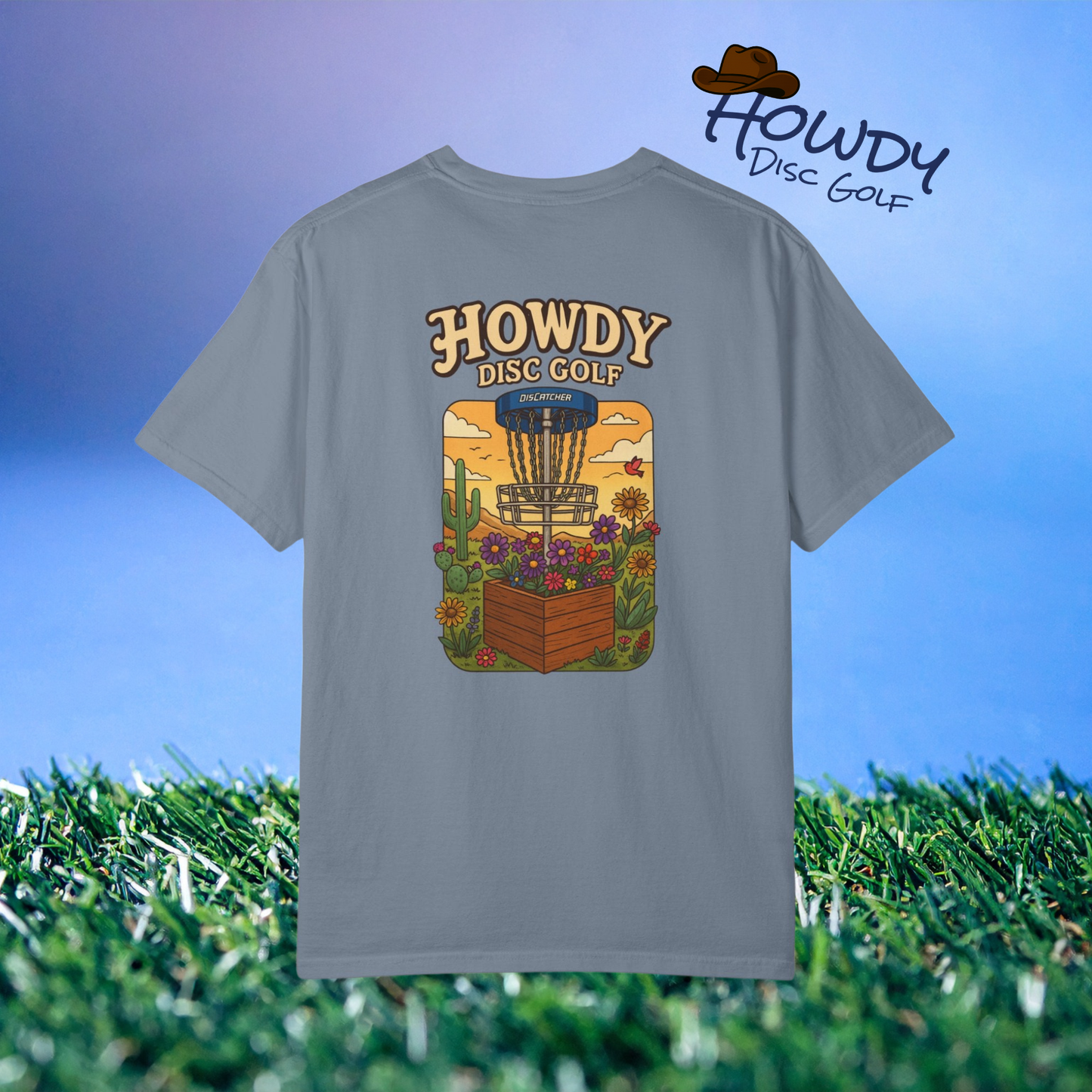 Howdy Discatcher Tee