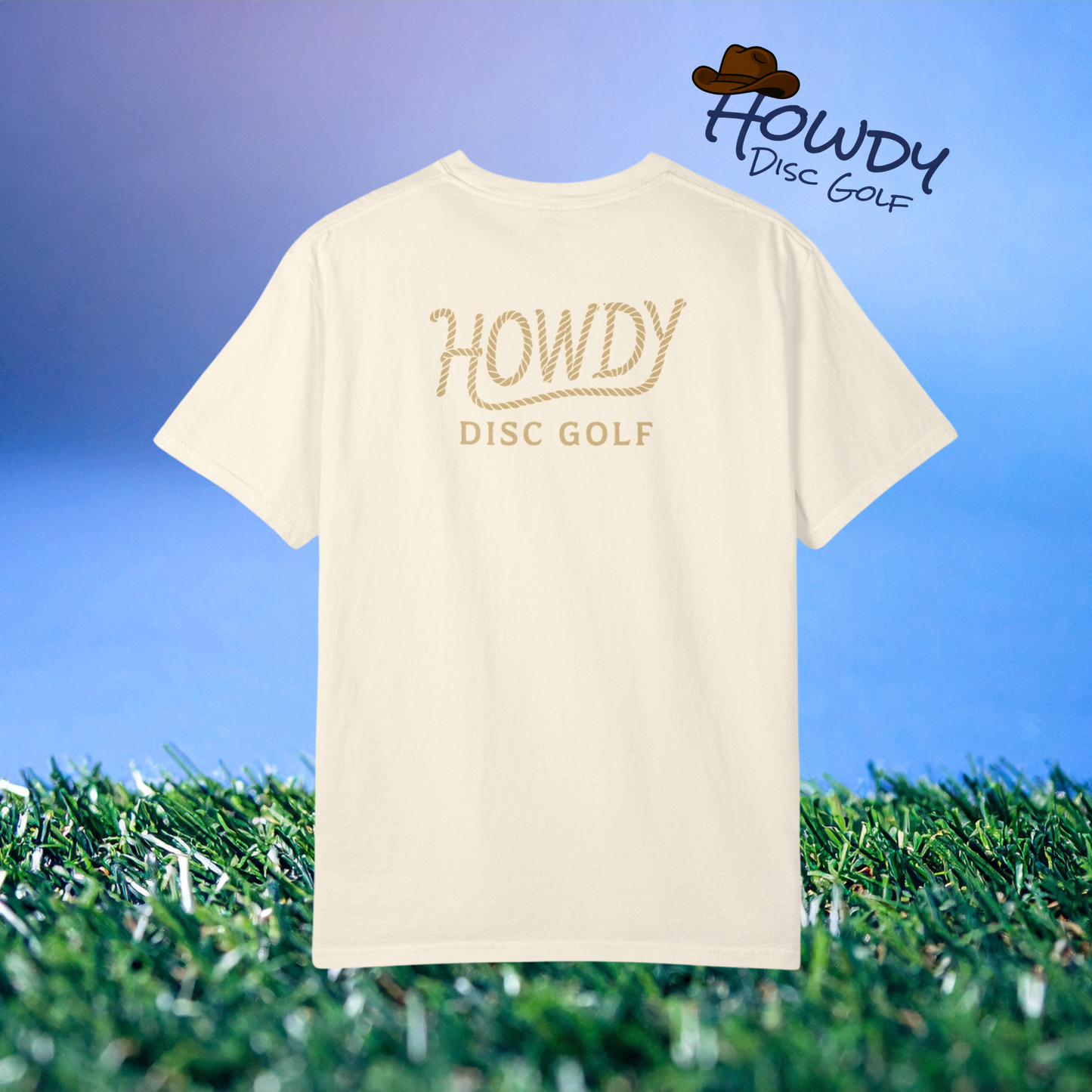 Bucking Bronco Tee- Rope Logo On Back